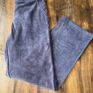 L.L. Bean Women's Gray Corduroy Pants